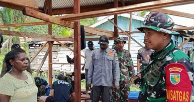 Dansatgas TMMD Tinjau Progres Pembangunan Rumah