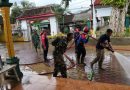 SDN dan Balai Desa Terendam Banjir di Trenggalek, TNI dan DAMKAR Sigap Bersihkan Lumpur