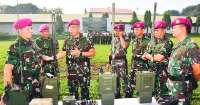 Handal disetiap Medan Operasi, Askomlek Dankormar Buka Pelatihan Bakom Korps Marinir