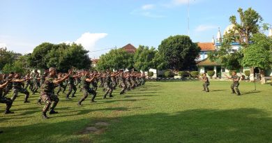 Kodim Ponorogo Gelar Latihan Bela Diri PSM