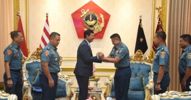 Wadan Kormar Terima Kunjungan Kerja Wakil Rektor II Universitas Hang Tuah