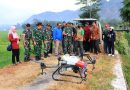 Sawah Diserang Wereng, TNI Turun Tangan! Drone Jadi Senjata Baru Petani Trenggalek