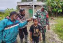 Babinsa Koramil 1710-05/Jila Bersama Puskesmas Lakukan Pusjaki Untuk Berikan Layanan Kesehatan Kepada Masyarakat