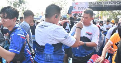 Dandim Ponorogo Ikuti Acara Merdeka Run 2025 Monumen Reog Ponorogo