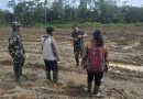 Optimalkan Program Hanpangan, Dandim 1710/Mimika Gandeng PPL dan Kelompok Petani Dalam Pemanfaatan Lahan Tidur Menjadi Lahan Produktif