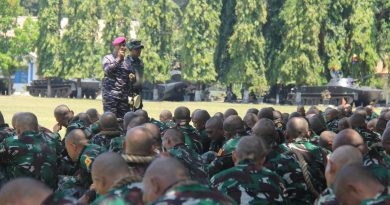 Resimen Kavaleri 2 Marinir Terima Kunjungan Siswa Diktukpakat Angkatan III dan Diktukbakat TNI AL