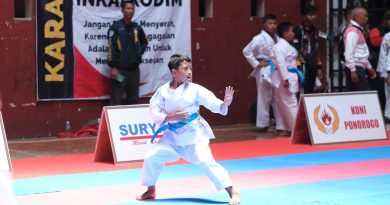 Open & Festival Karate Championship Piala Dandim Ponorogo Memperingati HUT ke 80 TNI Tahun 2025 Resmi Dibuka