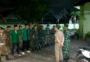 Koramil Kota Tulungagung dan Banser Gelar Patroli Gabungan di Wilayah Binaan