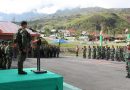 Kodim 1714/Puncak Jaya dan Satgas Penugasan Gelar Upacara HUT Ke-80 TNI Prima TNI Rakyat Indonesia Maju