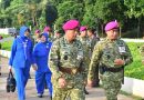 Pangkormar dan Prajurit Korps Marinir Meriahkan Upacara HUT ke-80 TNI