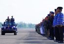 Upacara Peringatan HUT Ke-80 Tentara Nasional Indonesia di Makassar