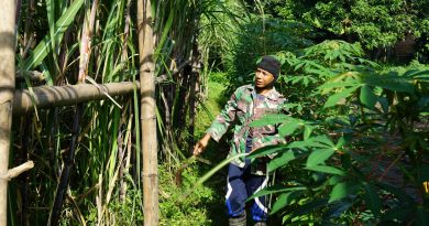 Sisi Lain Letda Cke Isdayun di Balik Seragam Lorengnya