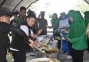 Kodim 1710/Mimika Gelar Masak Besar Bobon Santoso dan Olahraga Bersama Dharma Pertiwi Cabang Mimika