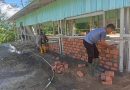 Satgas TMMD ke-126 Kodim 1810/Tambrauw Lanjutkan Pembangunan Gereja Advent di Kampung Babak, Wujud Nyata Kemanunggalan TNI dan Rakyat