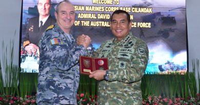 Chief of Australian Defence Force Kunjungi Sarang Petarung Marinir Indonesia