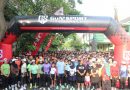 Padati Ruas Jalan Depan Makodim Tulungagung, Ribuan Warga Meriahkan Fun Run HUT ke-80 TNI