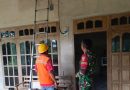 Kodim 0807/Tulungagung, Pemdes Kaligentong, dan PLN Lanjutkan Pemasangan KWH Meter untuk Warga