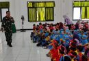 Ratusan Anak TK Kunjungi Kodim Tulungagung, Belajar dan Kenali Dunia TNI AD