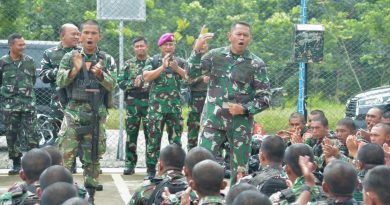 Kas Kormar Tinjau Kesiapan Prajurit Marinir Jelang Penugasan Didaerah Strategis