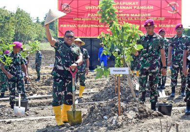 Pangkormar Pimpin Penanaman Perdana Pohon Alpukat dan Jambu Air