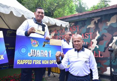 Pangkormar Raih Juara 1 Lomba Menembak PJU Marwilbar Tahun  2026