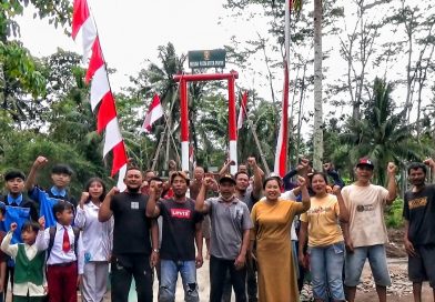 Jembatan Perintis Garuda Dibangun: Terima Kasih Pak Presiden Prabowo