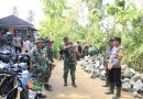Cegah Longsor, Satgas Perkuat Bangunan Tanggul Penahan Jalan