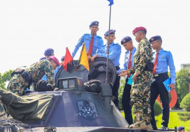 Yontankfib 2 Marinir Bekali Edukasi Siswa SMA Taruna Nusantara Malang