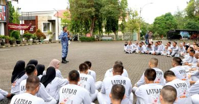 Tanamkan Semangat Disiplin dan Jiwa Bela Negara, Personel Lanud Sjamsudin Noor Hadir Humanis di BPSDMD Kalsel Pada Latsar CPNS KPU 2026