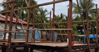 TMMD Ke-128 Kodim 1710/Mimika Gunakan Kayu Besi Berkualitas untuk Bangun Rumah Layak Huni di Kampung Keakwa