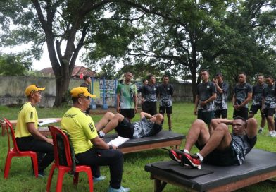 Personel Kodim Tulungagung Jalani Garjas Periodik, Ukur Kesiapan Fisik Prajurit