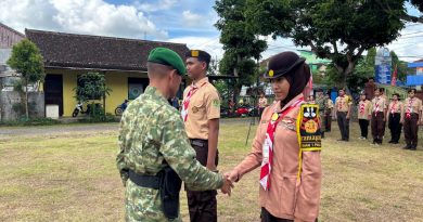 Kasdim Tulungagung Buka Persami KKRI Gelombang IV, Cetak Generasi Muda Berjiwa Nasionalis