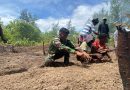 Bedengan Rampung, Lahan Program TMMD di Kampung Keakwa Siap Ditanami