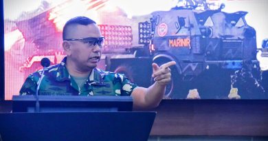 Marinir : Waaspers Pangkormar Bakar Semangat Peserta Uji Kompetensi Pasis Dikreg  Seskoal LXV dan Seskoad  LXVII Tahun 2026