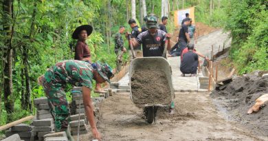 Pemasangan Paving Capai 78,10 Persen