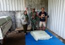 Babinsa Kodim Ponorogo Pendampingan Penyaluran Bantuan Benih Padi