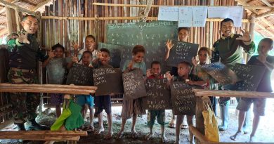 TNI Tanamkan Wawasan Kebangsaan Melalui Program Papua Pintar