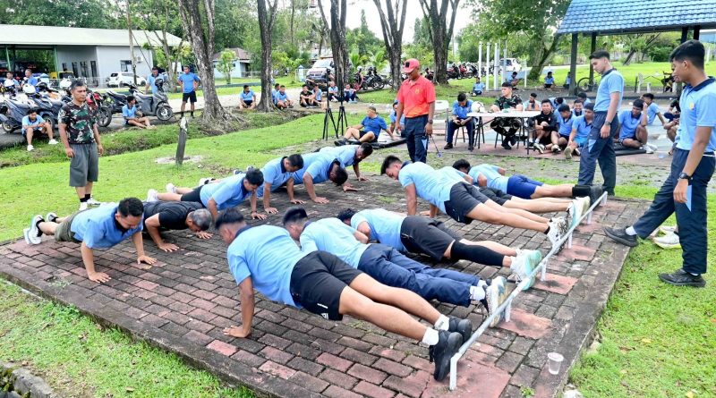 Uji Ketahanan dan Fisik Prajurit, Lanud Sjamsudin Noor Gelar Garjas Semester I Tahun 2026