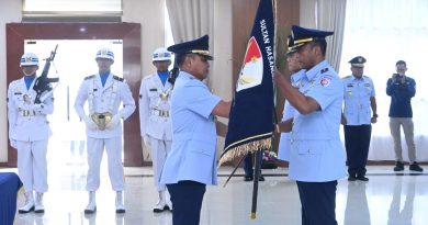 Kolonel Pnb Vincentius Endy Hadi Putra Resmi Jabat Danlanud Sultan Hasanuddin