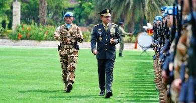 Panglima TNI Pimpin Upacara Pemberangkatan Satgas TNI Konga UNIFIL TA 2026