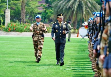 Panglima TNI Pimpin Upacara Pemberangkatan Satgas TNI Konga UNIFIL TA 2026