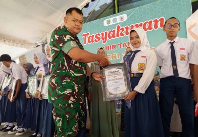 Babinsa Koramil Panggul Hadiri Tasyakuran Akhir Tahun SMPN 2 Panggul, Motivasi Siswa Lanjutkan Pendidikan Babinsa Koramil Panggul Hadiri Tasyakuran Akhir Tahun SMPN 2 Panggul, Motivasi Siswa Lanjutkan Pendidikan