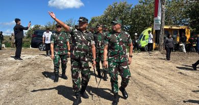 Pangdam V/Brawijaya Tinjau Lokasi Brigif TP dan Yonif TP serta Tinjau Jembatan Perintis Garuda di Ponorogo