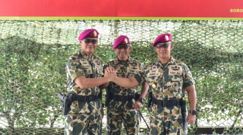 Danpasmar 3 Pimpin Sertijab Wadan Pasmar 3, Tongkat Estafet Pengabdian Terus Berlanjut