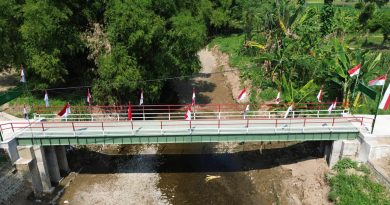Bertahun Tahun Dinanti, Kini Jembatan Garuda di Ponorogo Berdiri