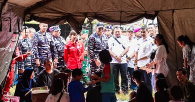 Komandan Kodaeral III  Hadir Ditengah Korban Kebakaran Kemayoran, Wujud Nyata TNI AL Bersama Rakyat