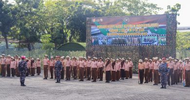 Upacarakan Pembukaan Persami KKRI Pasmar 2 Gelombang 5 TW II Tahun 2026, Yontankfib 2 Mar Siap Bina Para Kadet