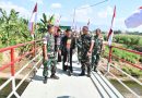Dandim Ponorogo Dampingi Danrem 081/Dsj Pada Acara Penyerahan Hasil Renovasi Yayasan Panti Asuhan Kanzul Huda dan Tinjau Jembatan Garuda