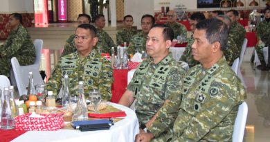 Kas Kormar Hadiri Taklimat Akhir Audit Ketaatan dan Kinerja Itjen TNI periode II 2026 Ko/Sat Wil Jakarta