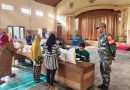 Babinsa Kodim Ponorogoo Pendampingan Distribusi Bantuan Pangan di Desa Binaan